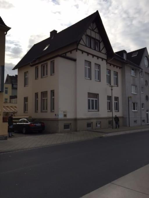 Apartmenthaus Am Bahnhof Detmold Exteriér fotografie